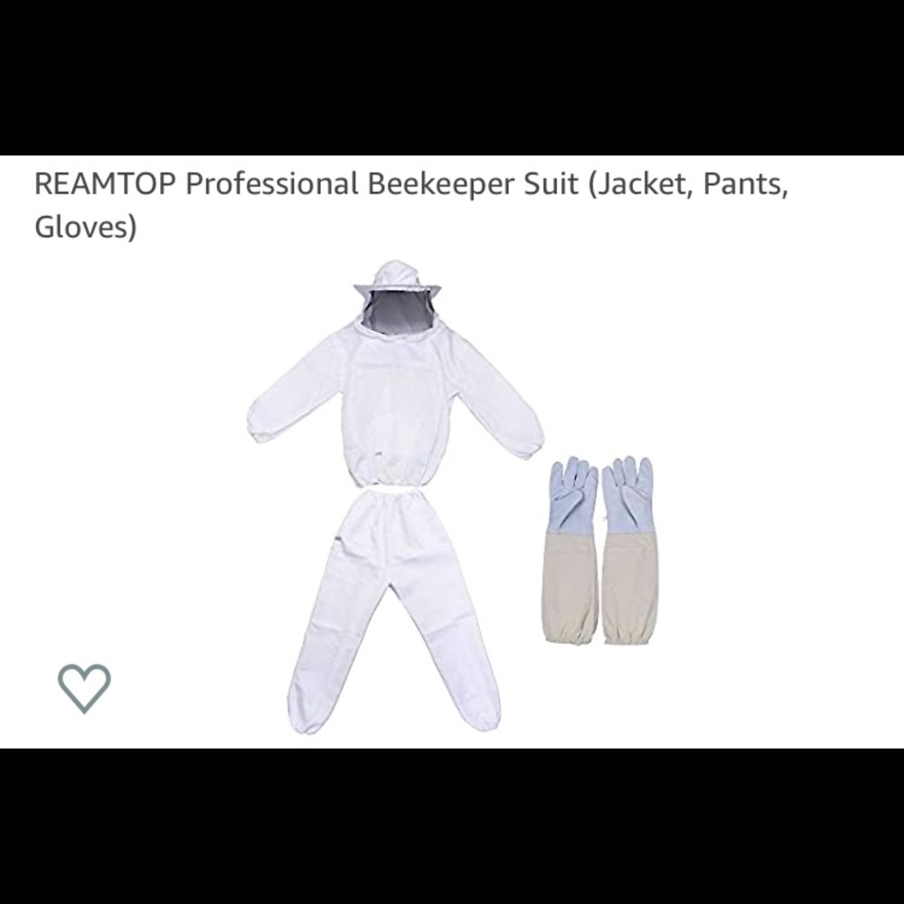 Beekeeper set :jacket, pants and gloves